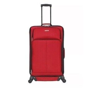 Tag luggage suitcase Lightweight Expandable 27 in burgundy color